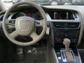 Cardamom Beige 2012 Audi A4 2.0T quattro Sedan Dashboard