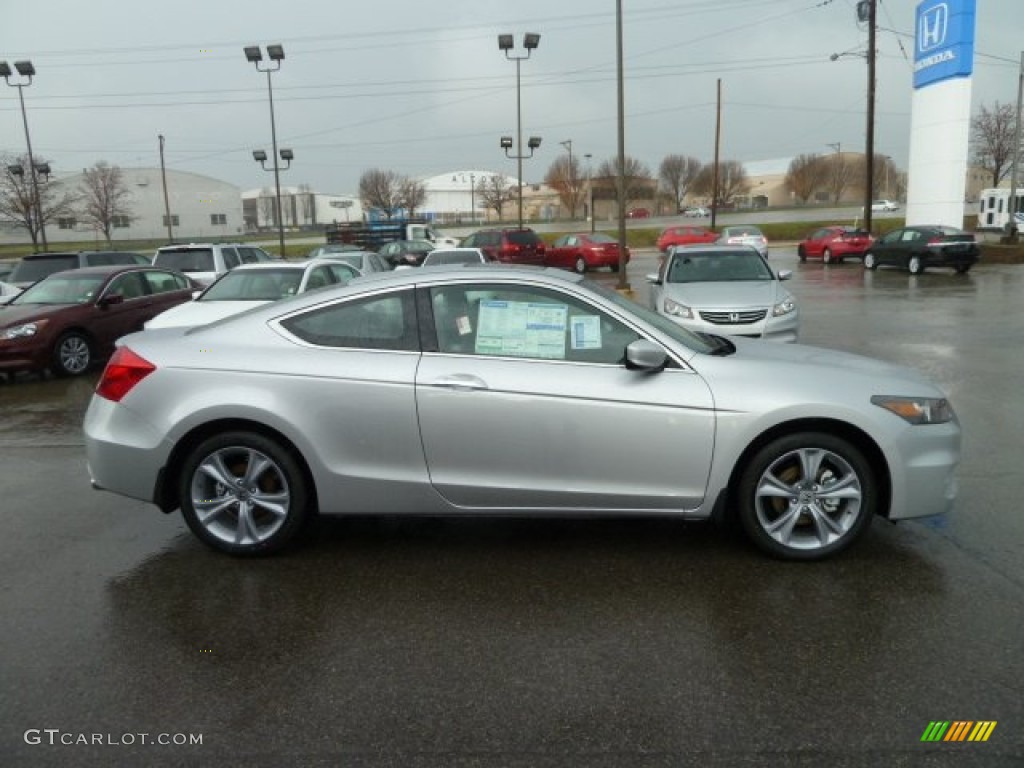 Alabaster Silver Metallic 2012 Honda Accord EX-L V6 Coupe Exterior Photo #57071777