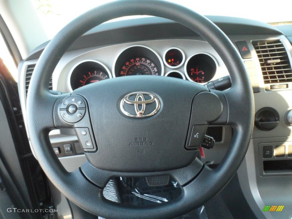 2012 Tundra TSS Double Cab - Magnetic Gray Metallic / Graphite photo #31