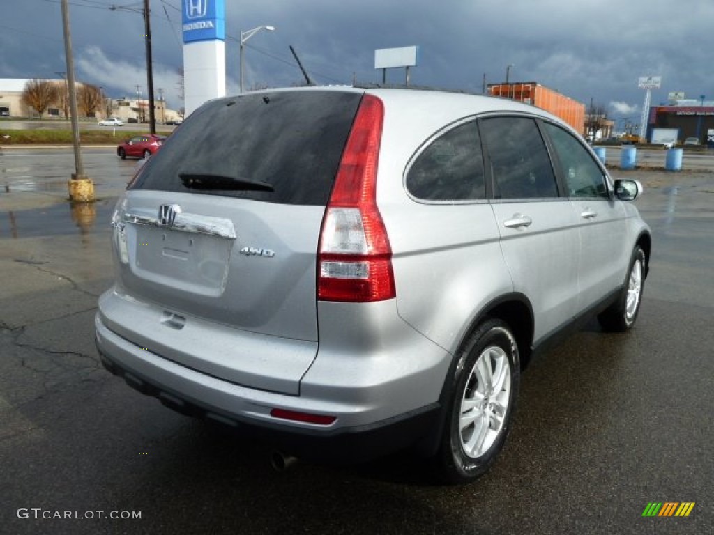 2011 CR-V EX-L 4WD - Alabaster Silver Metallic / Gray photo #5