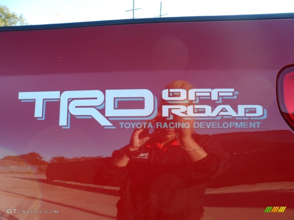 2012 Tundra SR5 TRD Double Cab - Barcelona Red Metallic / Graphite photo #16