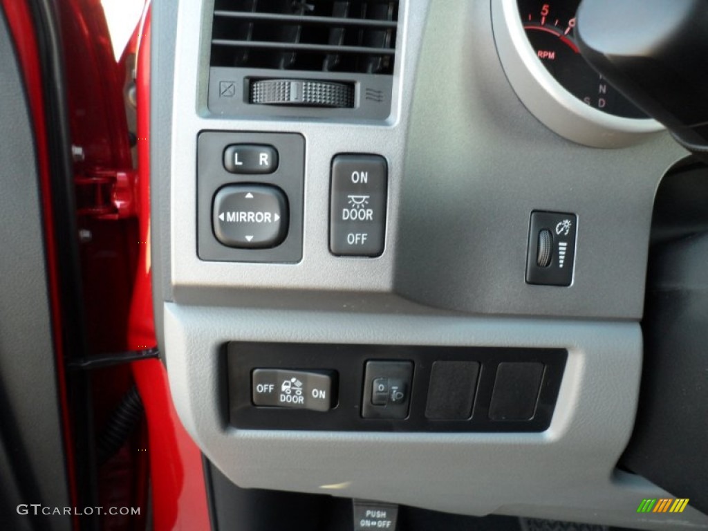 2012 Tundra SR5 TRD Double Cab - Barcelona Red Metallic / Graphite photo #32