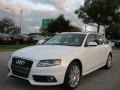 Ibis White 2012 Audi A4 2.0T quattro Avant Exterior