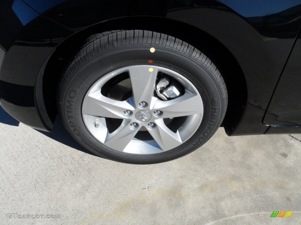 2012 Elantra GLS - Black Noir Pearl / Gray photo #11