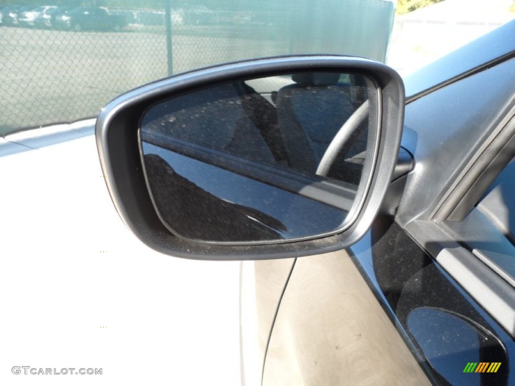 2012 Elantra GLS - Black Noir Pearl / Gray photo #13