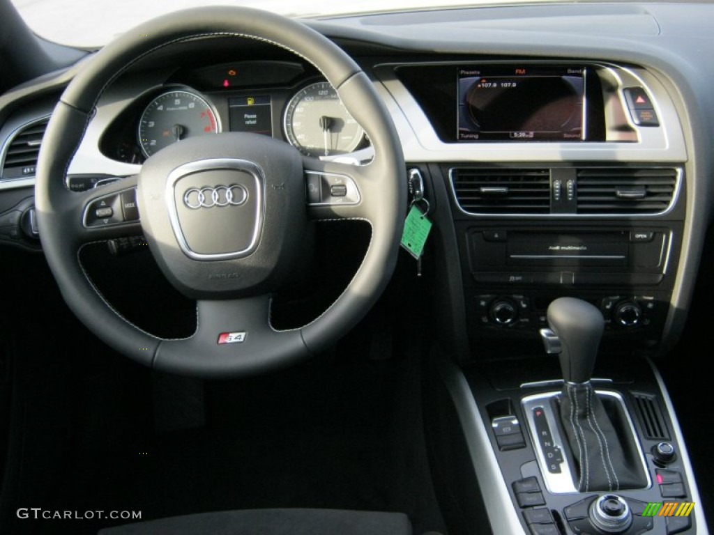 2012 S4 3.0T quattro Sedan - Ibis White / Black/Black photo #6