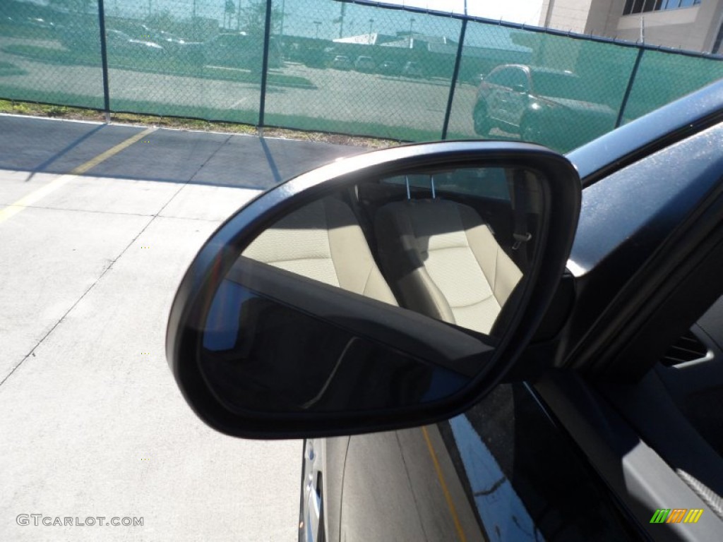 2012 Elantra GLS Touring - Black Noir Pearl / Beige photo #12