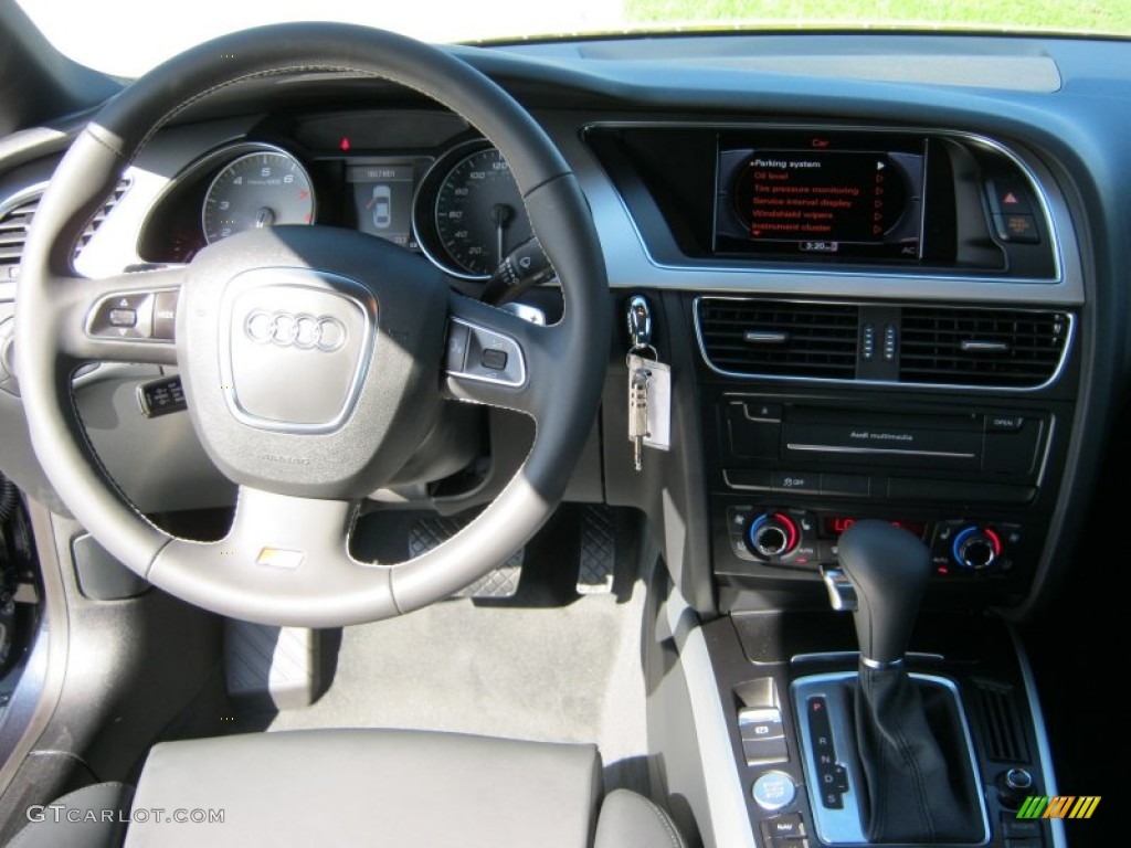 2012 S5 4.2 FSI quattro Coupe - Moonlight Blue Metallic / Black photo #6
