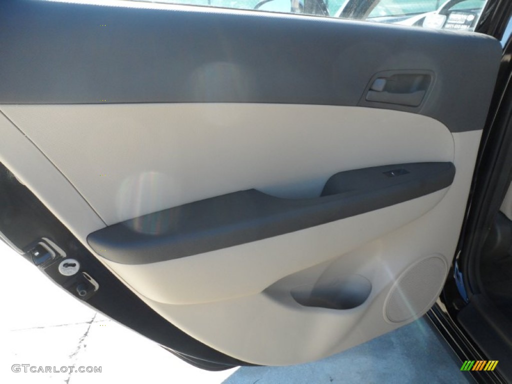 2012 Elantra GLS Touring - Black Noir Pearl / Beige photo #21