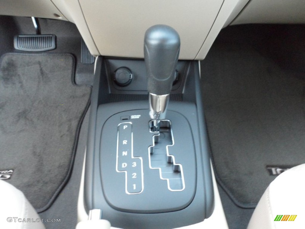 2012 Elantra GLS Touring - Black Noir Pearl / Beige photo #31