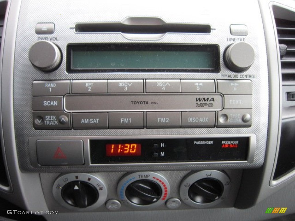 2010 Toyota Tacoma V6 SR5 TRD Sport Double Cab 4x4 Controls Photo #57073667