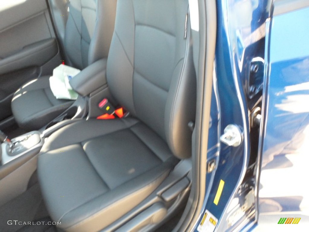 2012 Elantra SE Touring - Atlantic Blue / Black photo #24