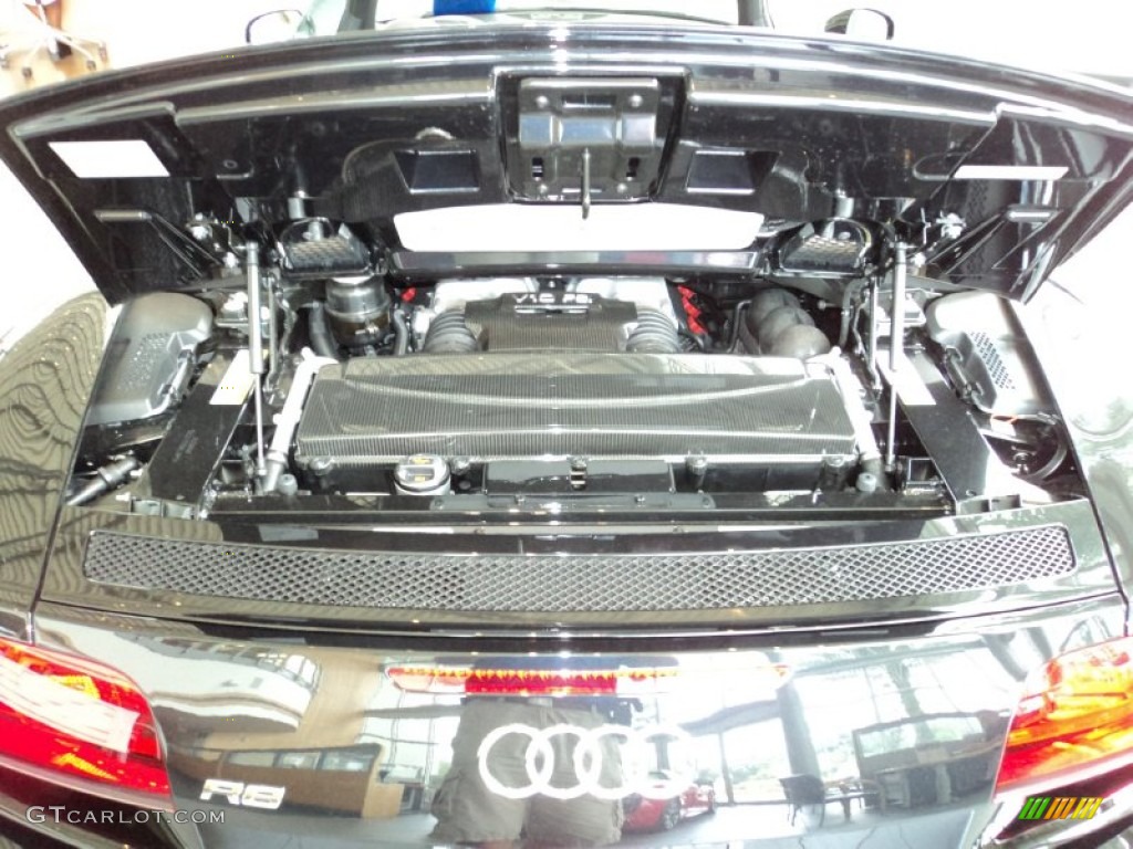 2011 Audi R8 Spyder 5.2 FSI quattro 5.2 Liter FSI DOHC 40-Valve VVT V10 Engine Photo #57074003