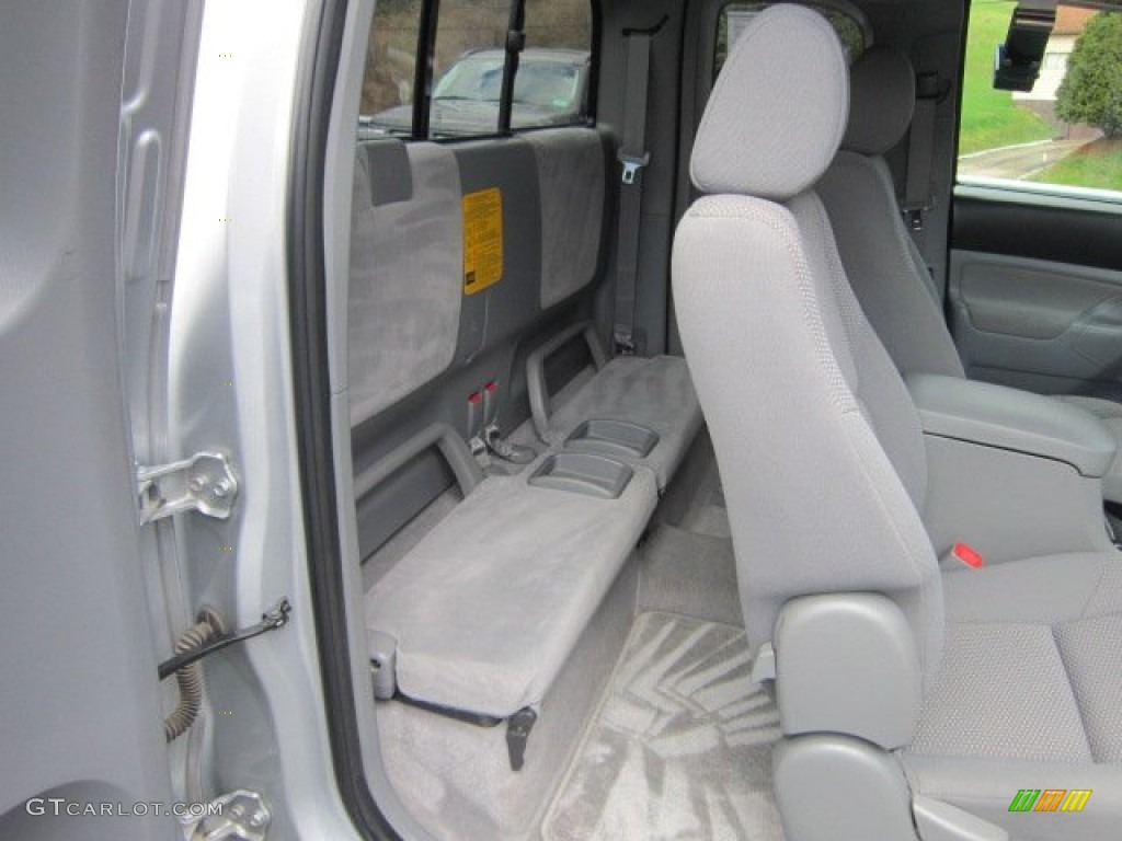 Graphite Gray Interior 2007 Toyota Tacoma Access Cab 4x4 Photo #57074018