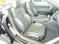 Black Fine Nappa Leather Interior Photo for 2011 Audi R8 #57074021