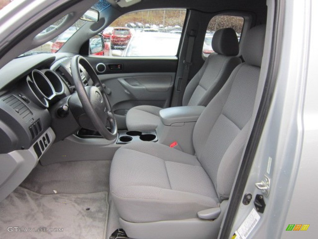 Graphite Gray Interior 2007 Toyota Tacoma Access Cab 4x4 Photo #57074024