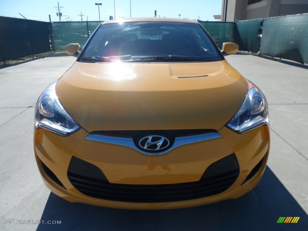 2012 Veloster  - 26.2 Yellow / Black photo #8
