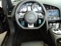 Black Fine Nappa Leather Steering Wheel Photo for 2011 Audi R8 #57074099