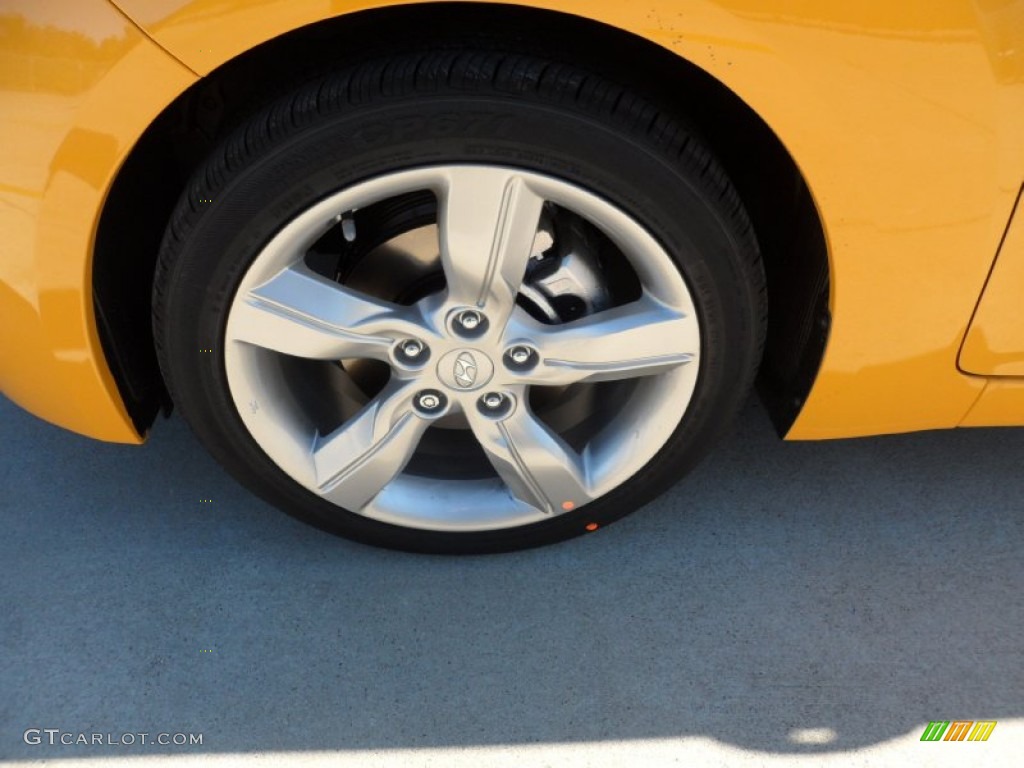 2012 Hyundai Veloster Standard Veloster Model Wheel Photo #57074108