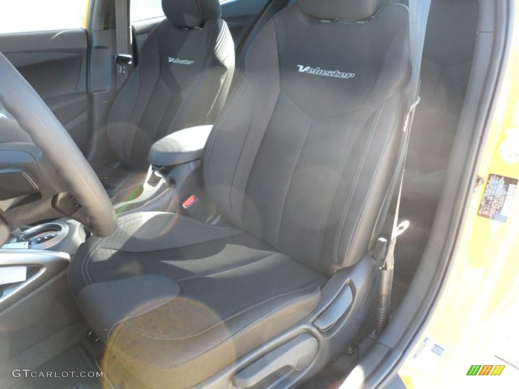 2012 Veloster  - 26.2 Yellow / Black photo #22