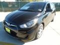 2012 Ultra Black Hyundai Accent GS 5 Door  photo #7