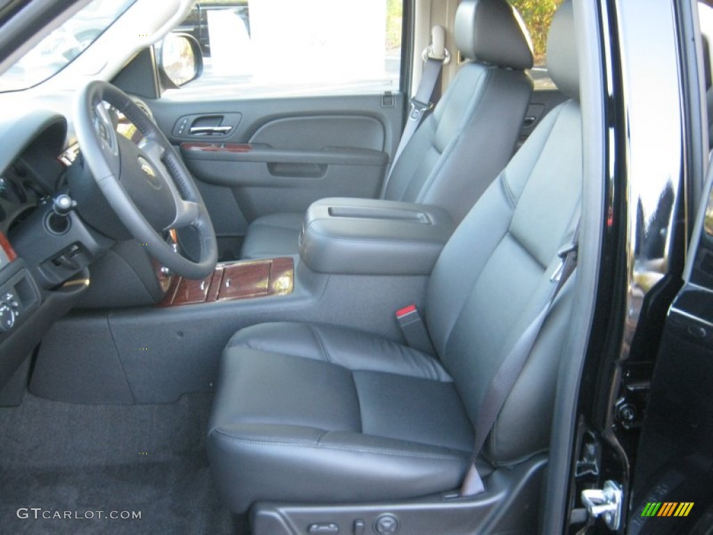 Ebony Interior 2012 Chevrolet Suburban LTZ Photo #57075641
