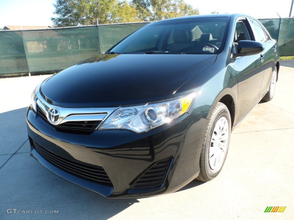 2012 Camry LE - Cosmic Gray Mica / Ivory photo #7