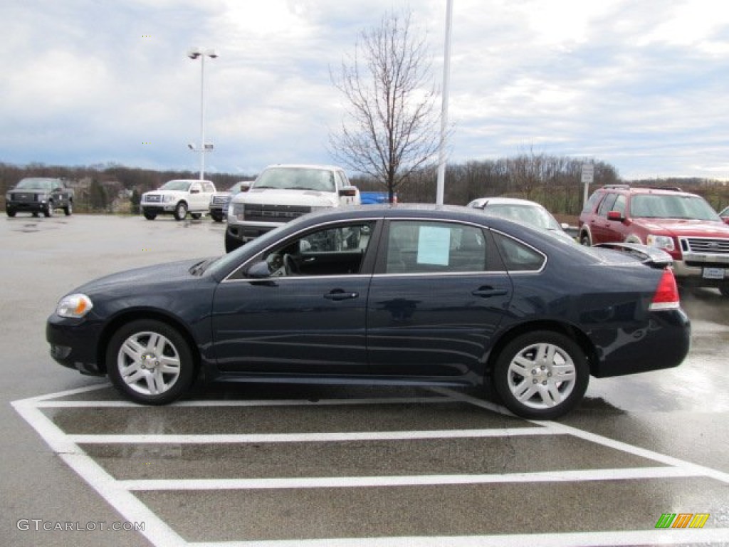 2011 Impala LT - Imperial Blue Metallic / Gray photo #8