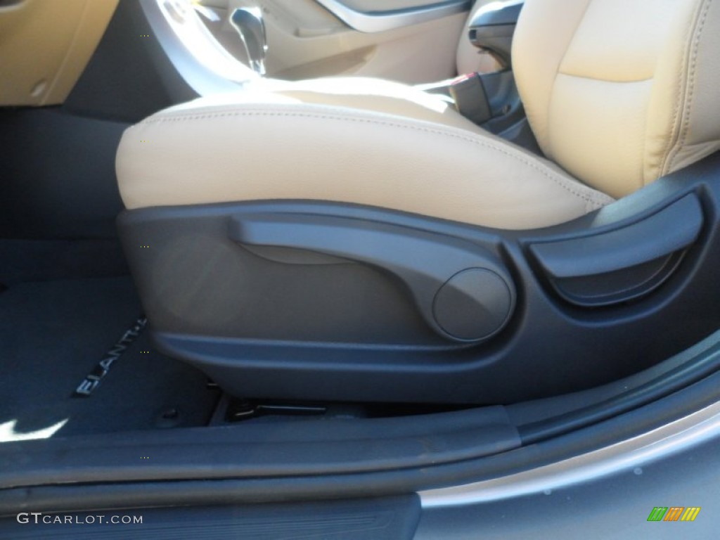 2012 Elantra Limited - Desert Bronze / Beige photo #25