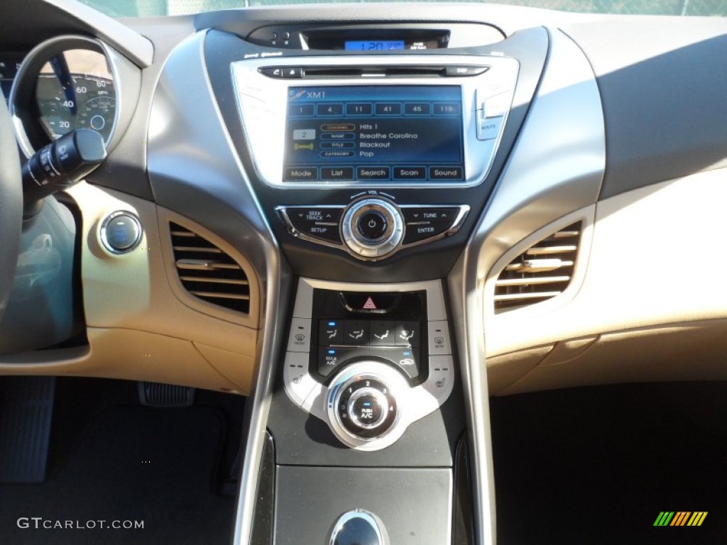 2012 Elantra Limited - Desert Bronze / Beige photo #28