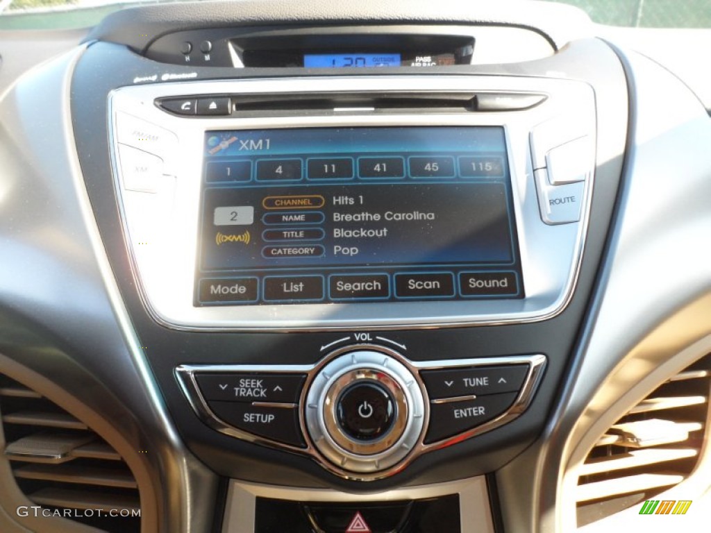 2012 Elantra Limited - Desert Bronze / Beige photo #29