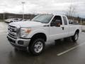 2012 Oxford White Ford F250 Super Duty XLT SuperCab 4x4  photo #7