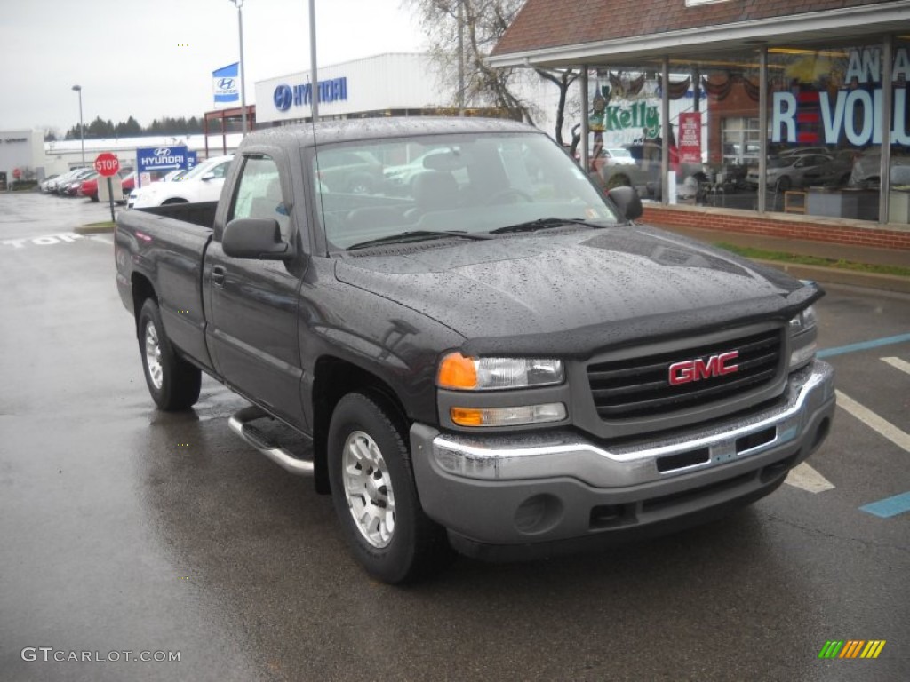 Carbon Metallic GMC Sierra 1500