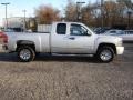 2011 Sheer Silver Metallic Chevrolet Silverado 1500 LS Extended Cab 4x4  photo #7