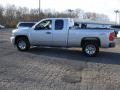 2011 Sheer Silver Metallic Chevrolet Silverado 1500 LS Extended Cab 4x4  photo #9