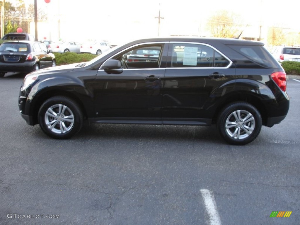 Black 2010 Chevrolet Equinox LS AWD Exterior Photo #57079470