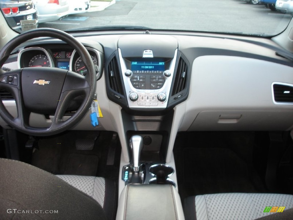2010 Chevrolet Equinox LS AWD Jet Black/Light Titanium Dashboard Photo #57079496