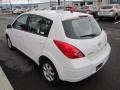 2012 Fresh Powder White Nissan Versa 1.8 S Hatchback  photo #5