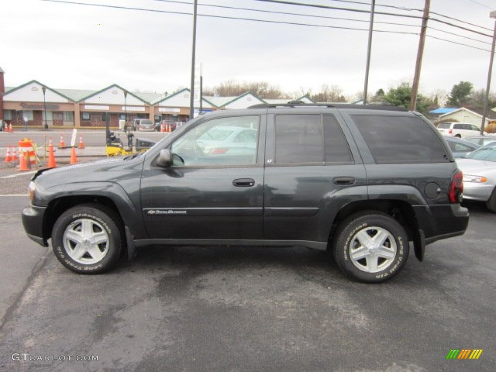2003 TrailBlazer LT 4x4 - Dark Gray Metallic / Medium Pewter photo #4