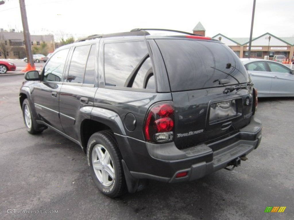 2003 TrailBlazer LT 4x4 - Dark Gray Metallic / Medium Pewter photo #5
