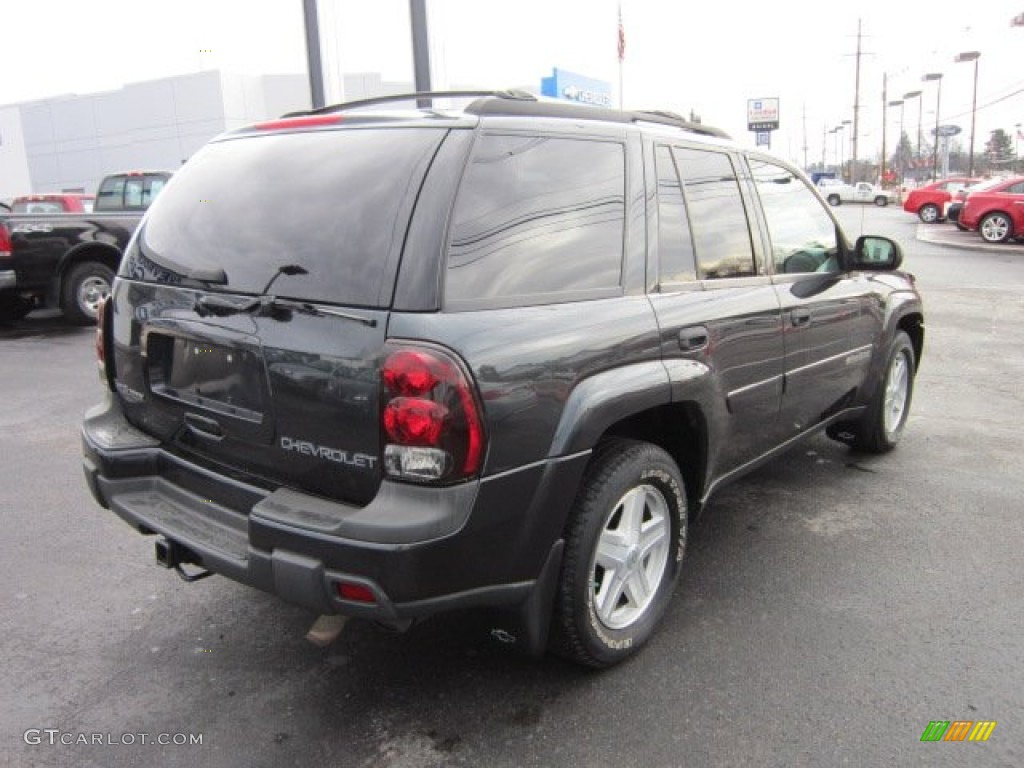2003 TrailBlazer LT 4x4 - Dark Gray Metallic / Medium Pewter photo #7