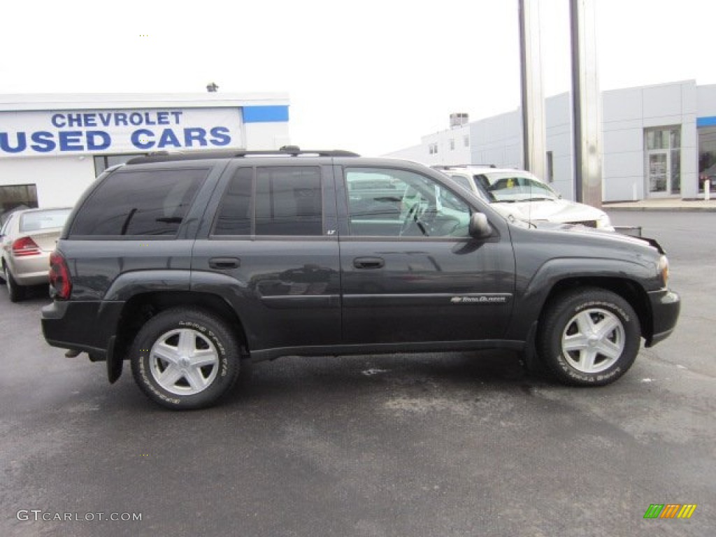 2003 TrailBlazer LT 4x4 - Dark Gray Metallic / Medium Pewter photo #8