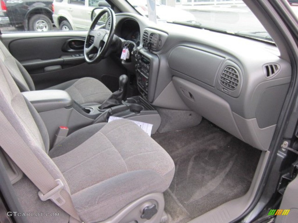 2003 TrailBlazer LT 4x4 - Dark Gray Metallic / Medium Pewter photo #10