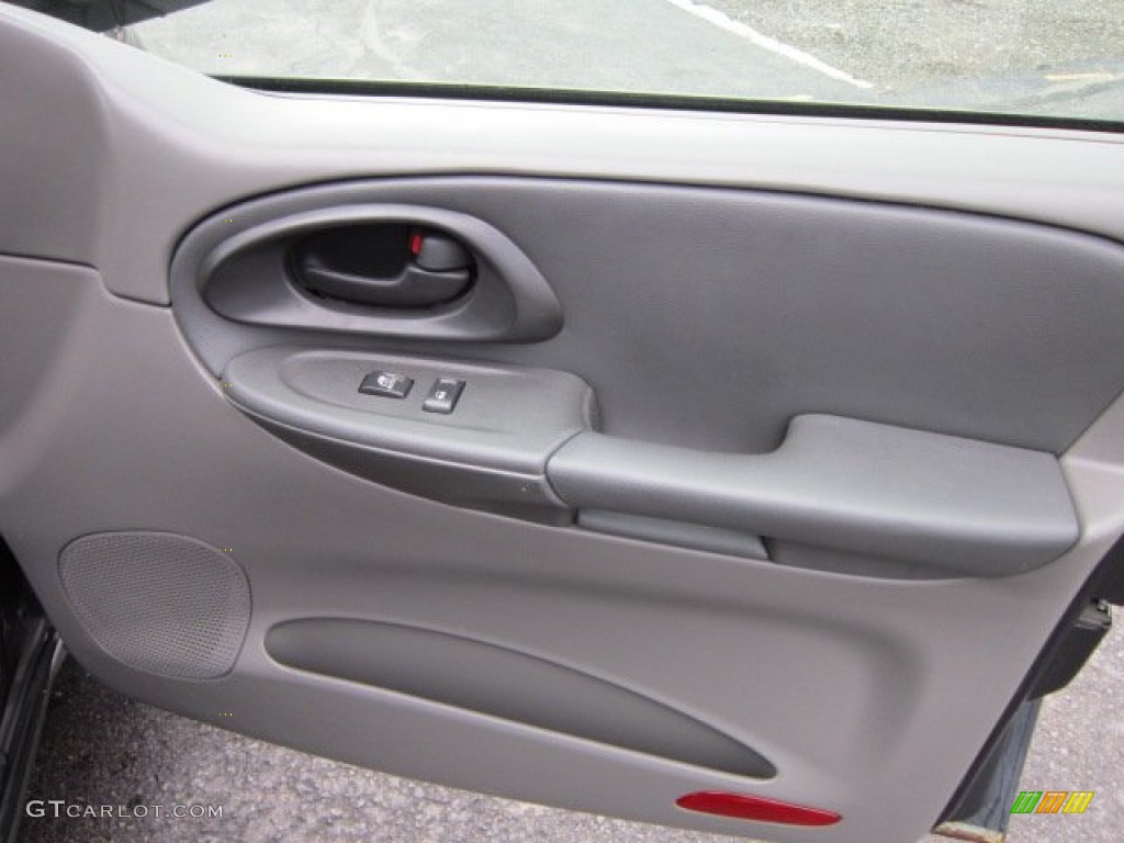 2003 TrailBlazer LT 4x4 - Dark Gray Metallic / Medium Pewter photo #11