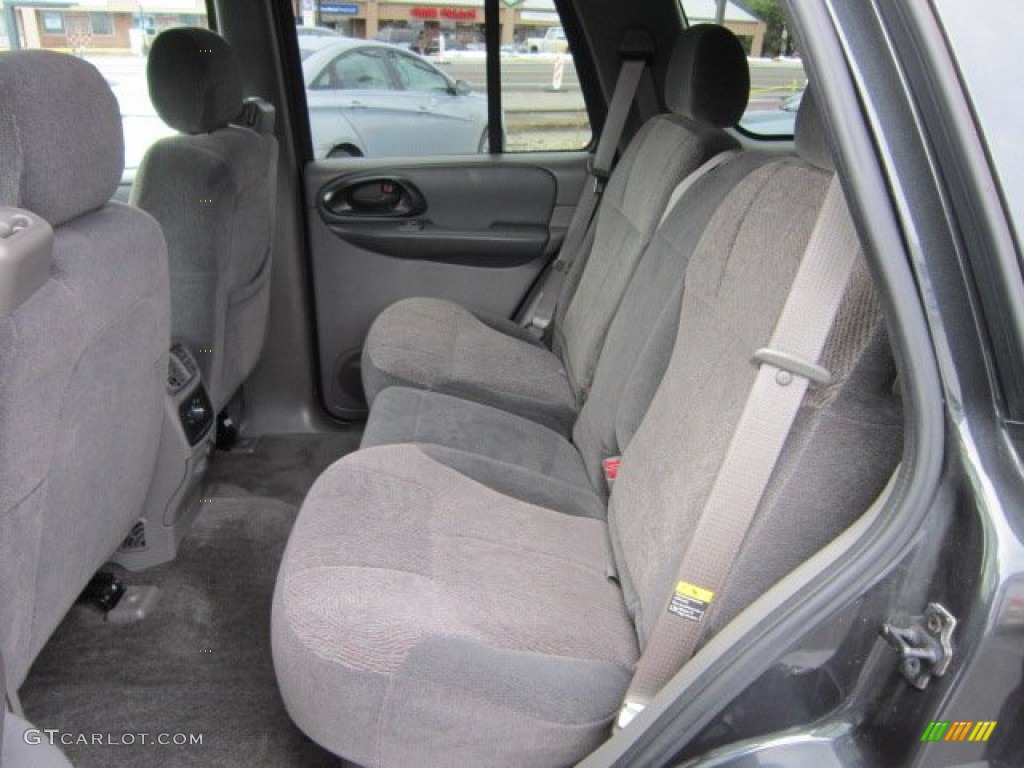 2003 TrailBlazer LT 4x4 - Dark Gray Metallic / Medium Pewter photo #14