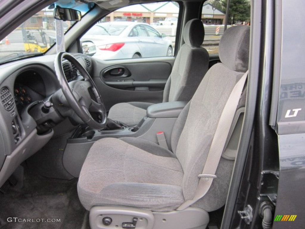 2003 TrailBlazer LT 4x4 - Dark Gray Metallic / Medium Pewter photo #16