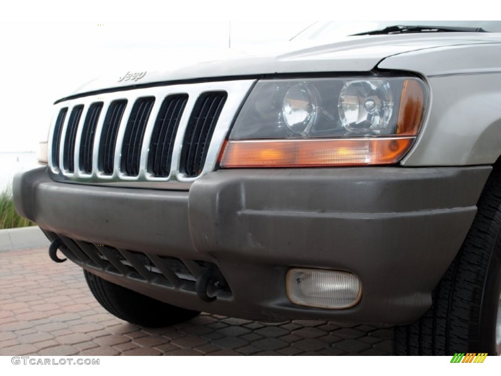 2000 Grand Cherokee Laredo 4x4 - Silverstone Metallic / Agate photo #18