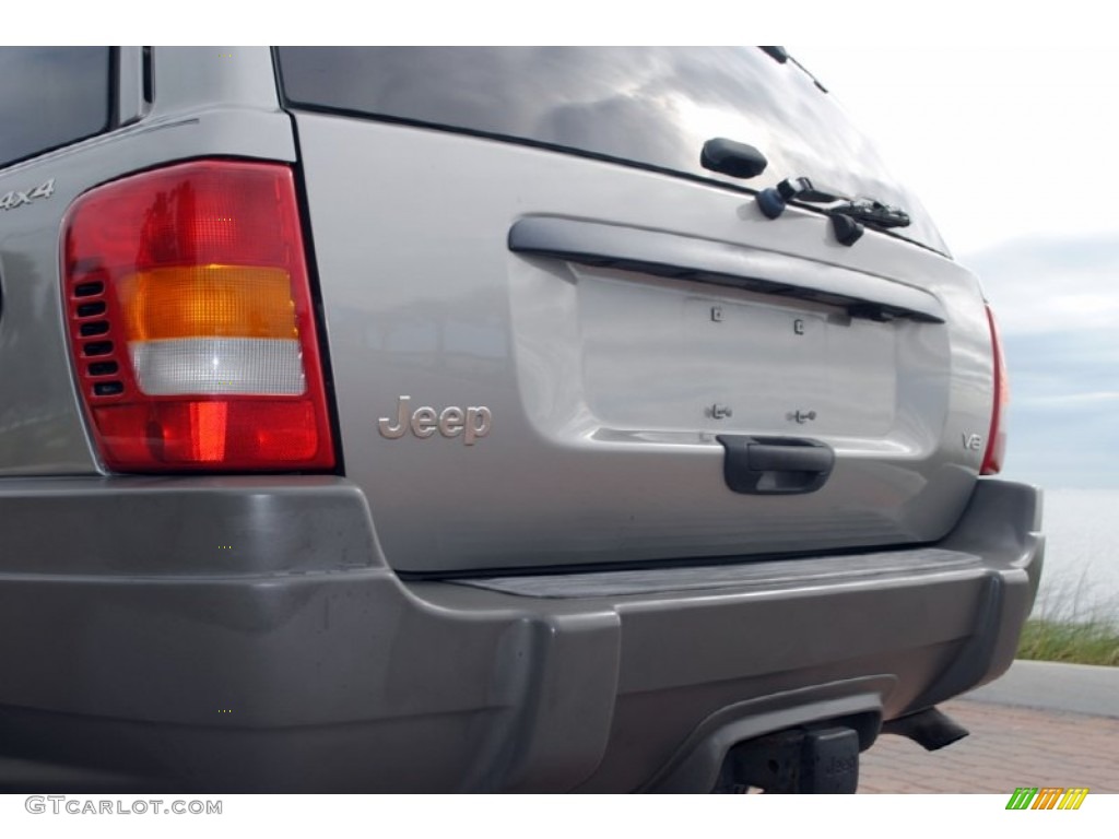 2000 Grand Cherokee Laredo 4x4 - Silverstone Metallic / Agate photo #19