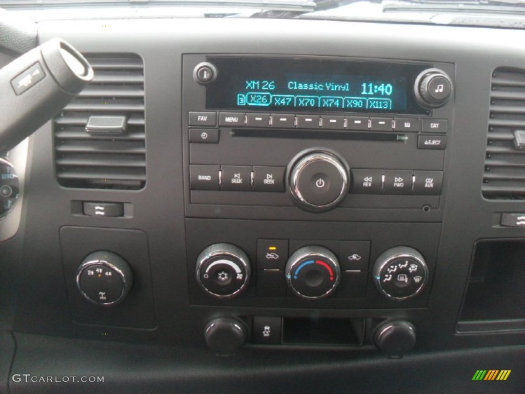 2012 Chevrolet Silverado 2500HD LT Regular Cab 4x4 Controls Photo #57082490