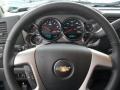 Ebony Steering Wheel Photo for 2012 Chevrolet Silverado 2500HD #57082508